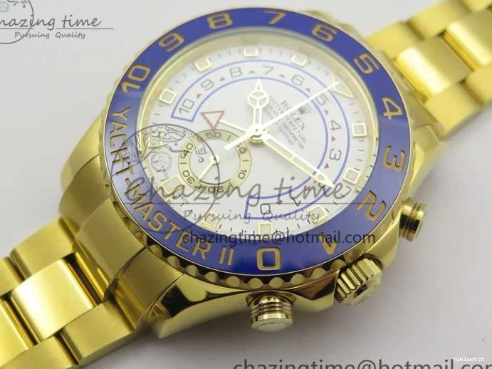 Ceramic 116688 JF baselworld Bracelet YG YG 2017 Blue 1:1 II on YachtMaster A7750 Best Edition 0517